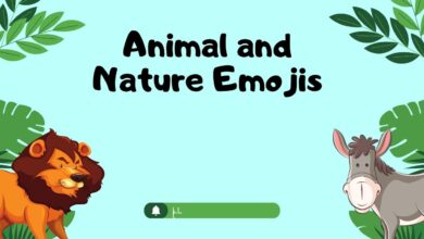 Animal and Nature Emojis
