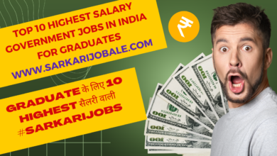 Top 10 Highest Salary Government Jobs In India For Graduates