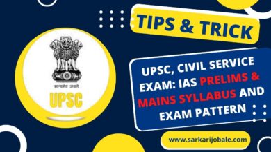 UPSC, Civil Service Exam: IAS Prelims & Mains Syllabus and Exam Pattern