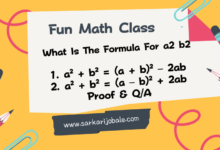What Is The Formula For a2 b2, a²+b² and a²-b²? Proof & Q/A